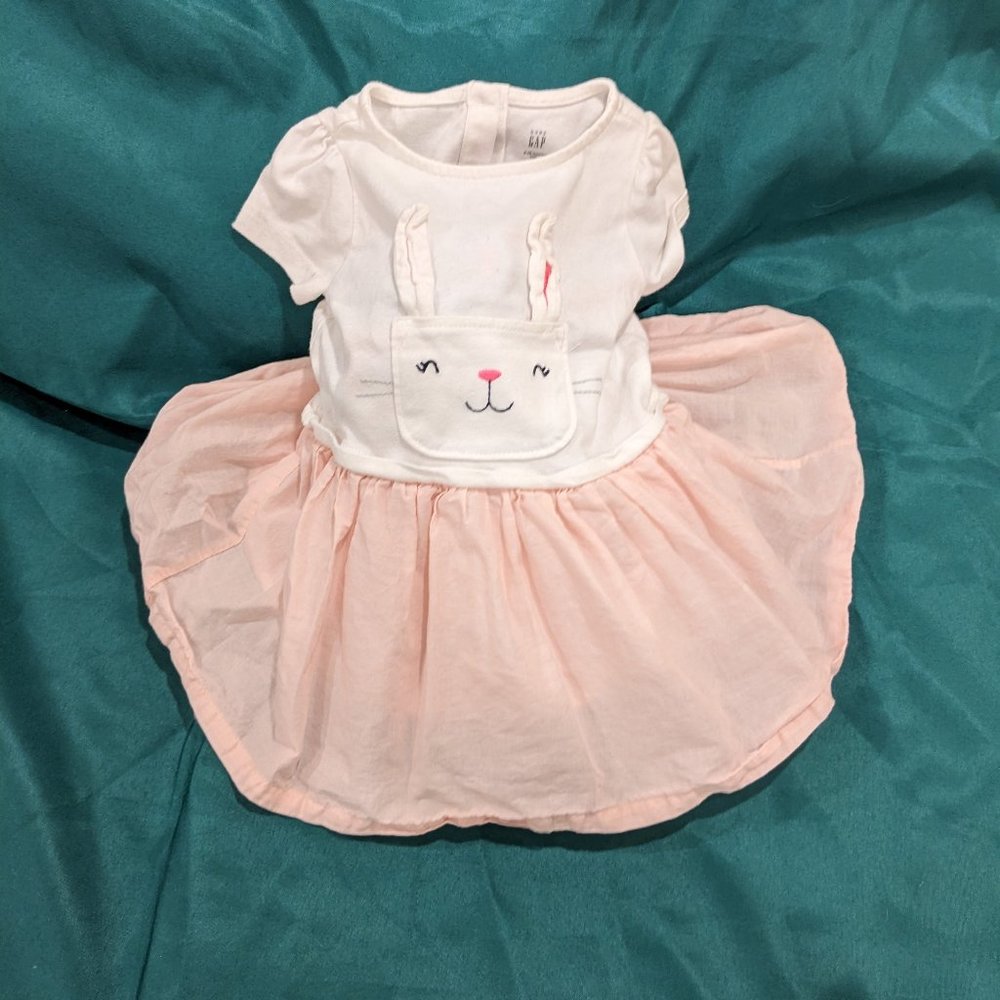 Gap Easter Bunny Dress 12 month